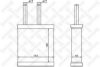 STELLOX 10-35189-SX Heat Exchanger, interior heating